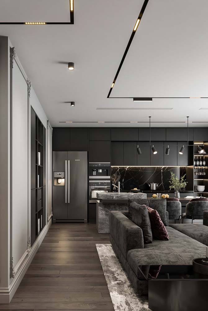 Sala grande: 50 fotos lindas e dicas para criar o seu ambiente