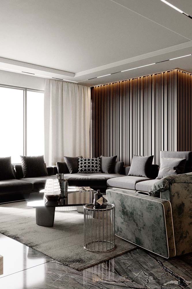 Sala grande: 50 fotos lindas e dicas para criar o seu ambiente