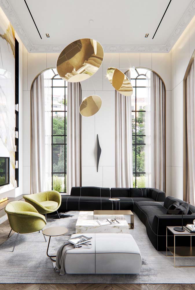 Sala grande: 50 fotos lindas e dicas para criar o seu ambiente