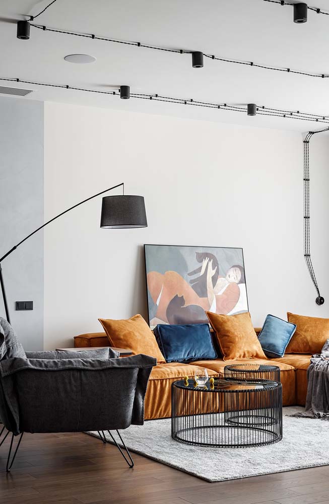 Sala grande: 50 fotos lindas e dicas para criar o seu ambiente