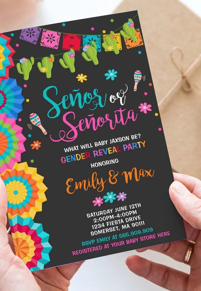 Convite de chá revelação: como fazer e 45 ideias lindas