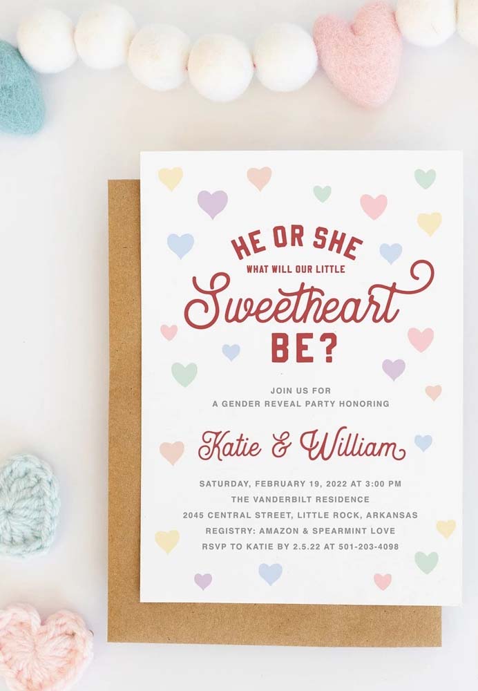 Convite de chá revelação: como fazer e 45 ideias lindas