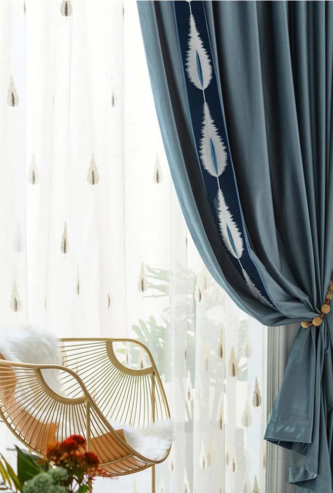 Tecido para cortina: tipos, como escolher e dicas para se inspirar