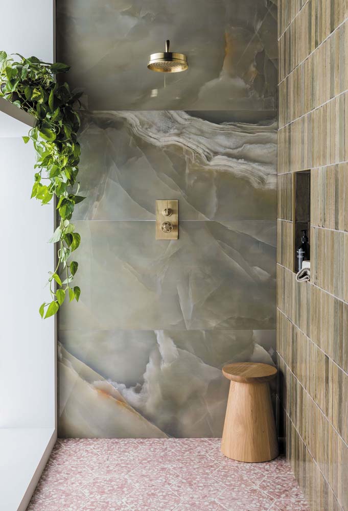 Porcelanato marmorizado: vantagens, dicas para escolher e fotos