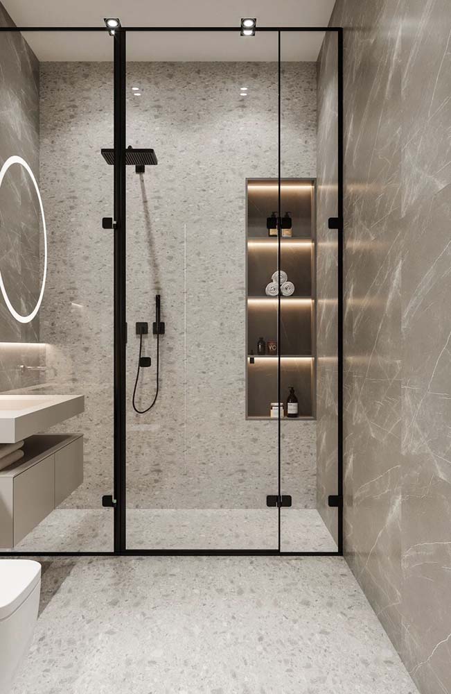 Porcelanato marmorizado: vantagens, dicas para escolher e fotos