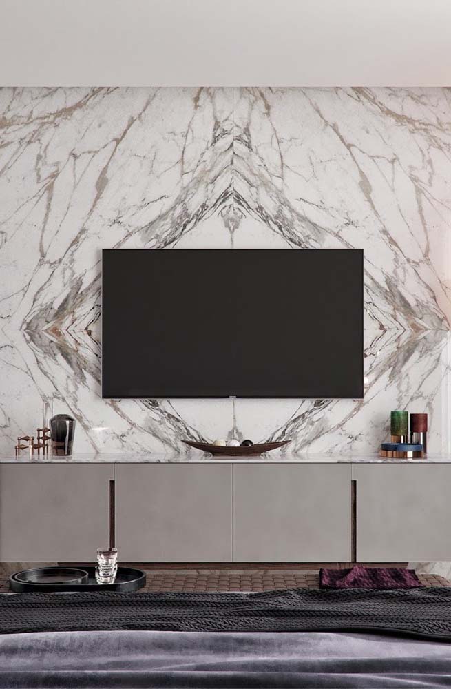 Porcelanato marmorizado: vantagens, dicas para escolher e fotos