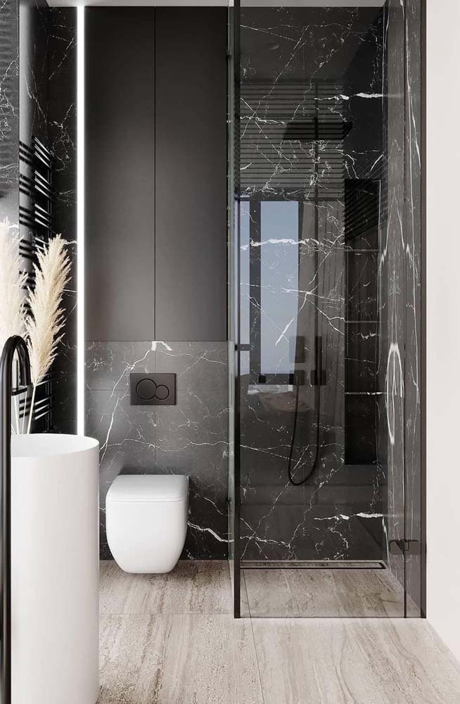 Porcelanato marmorizado: vantagens, dicas para escolher e fotos