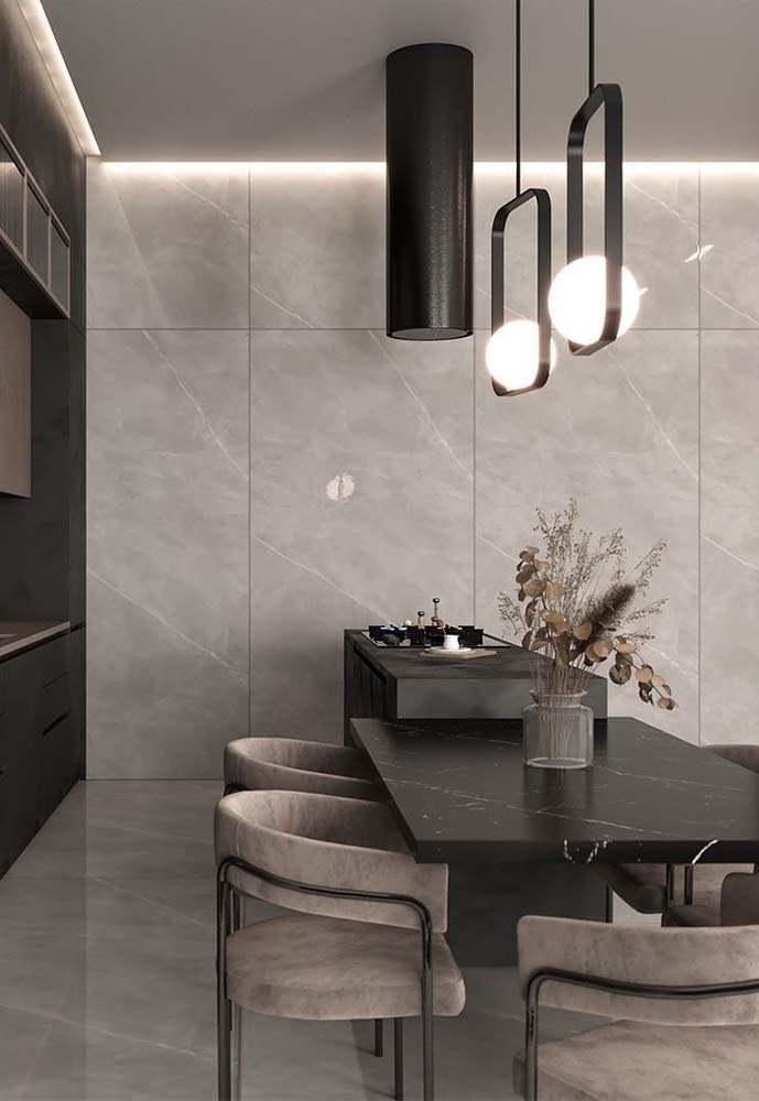 Porcelanato marmorizado: vantagens, dicas para escolher e fotos