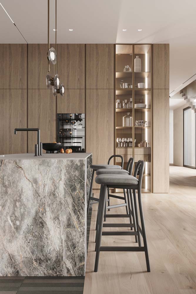 Porcelanato marmorizado: vantagens, dicas para escolher e fotos