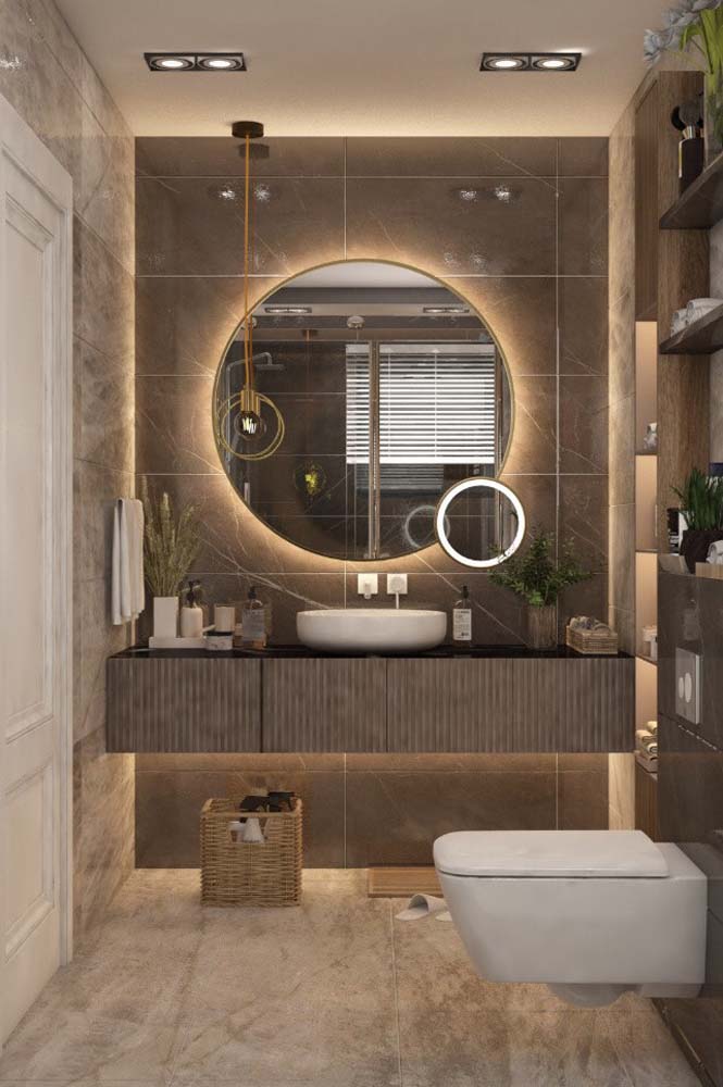 Porcelanato marmorizado: vantagens, dicas para escolher e fotos