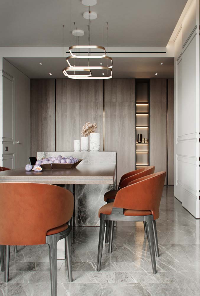 Porcelanato marmorizado: vantagens, dicas para escolher e fotos