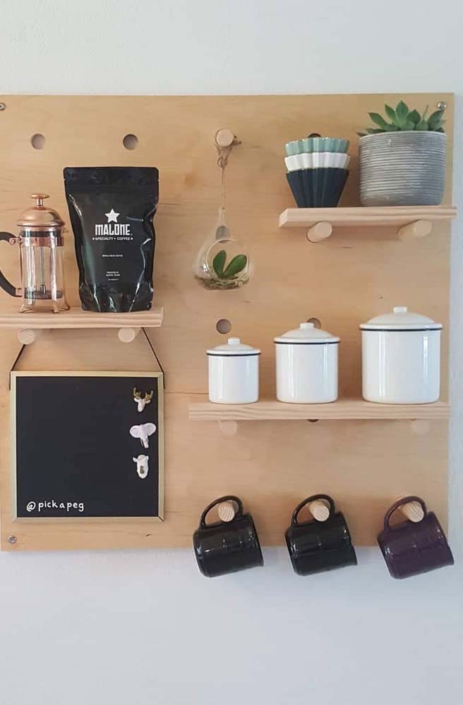 Cantinho do café suspenso: dicas para montar o seu e 50 ideias