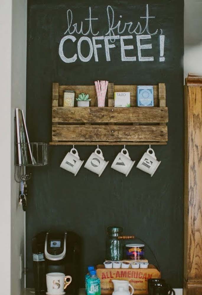 Cantinho do café suspenso: dicas para montar o seu e 50 ideias