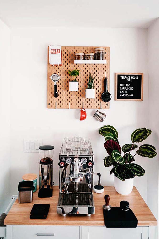 Cantinho do café suspenso: dicas para montar o seu e 50 ideias