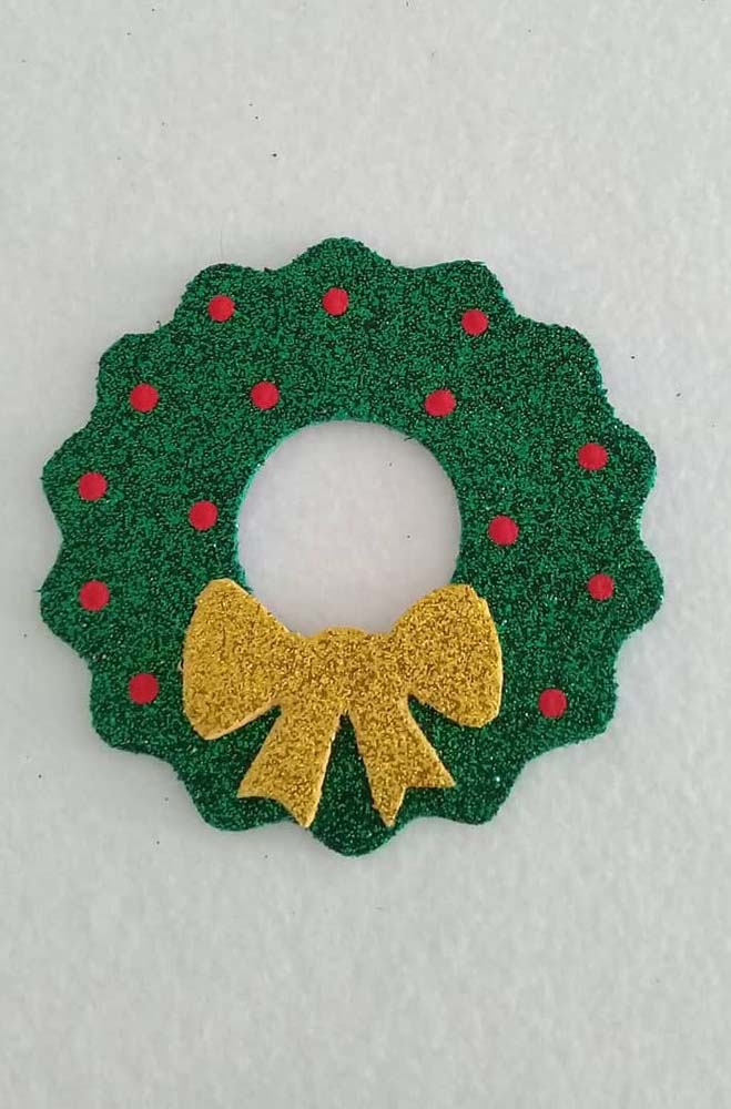 Guirlanda de Natal de EVA: passo a passo e 50 lindas ideias