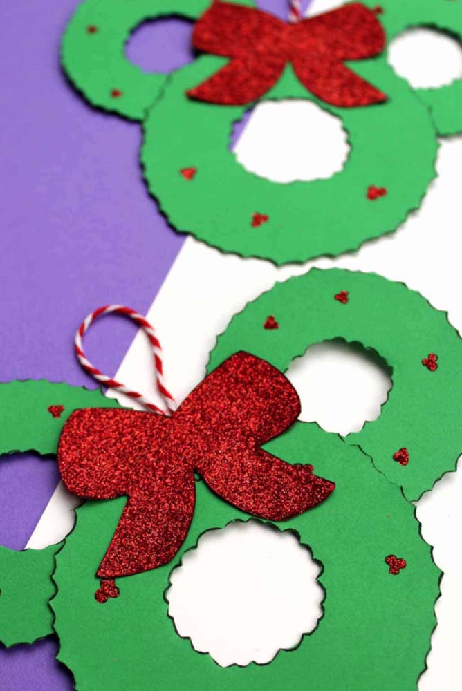 Guirlanda de Natal de EVA: passo a passo e 50 lindas ideias