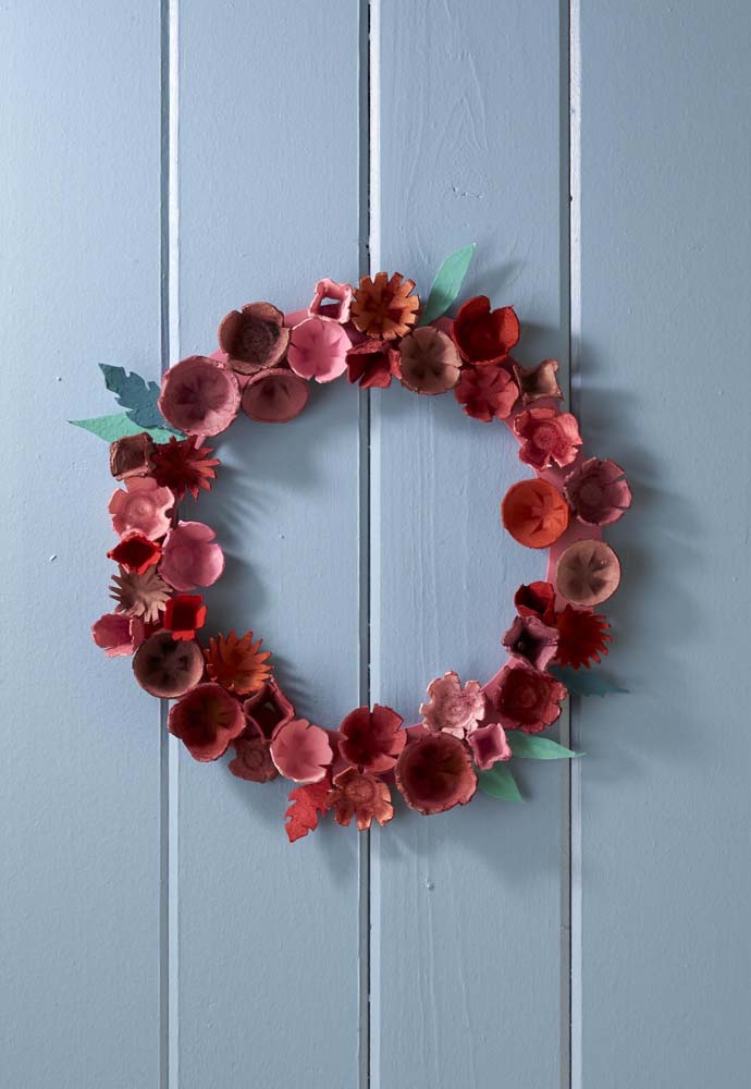 Guirlanda de Natal de EVA: passo a passo e 50 lindas ideias