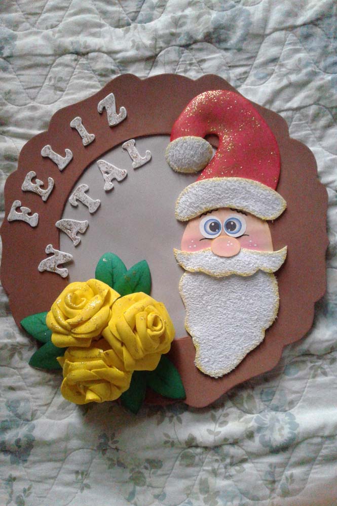 Guirlanda de Natal de EVA: passo a passo e 50 lindas ideias