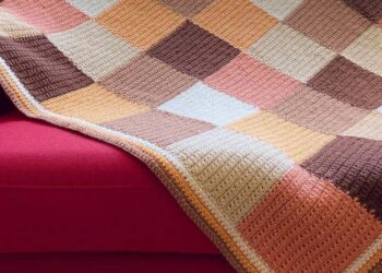 Tapete de crochê com square colorido: como fazer e 51 fotos