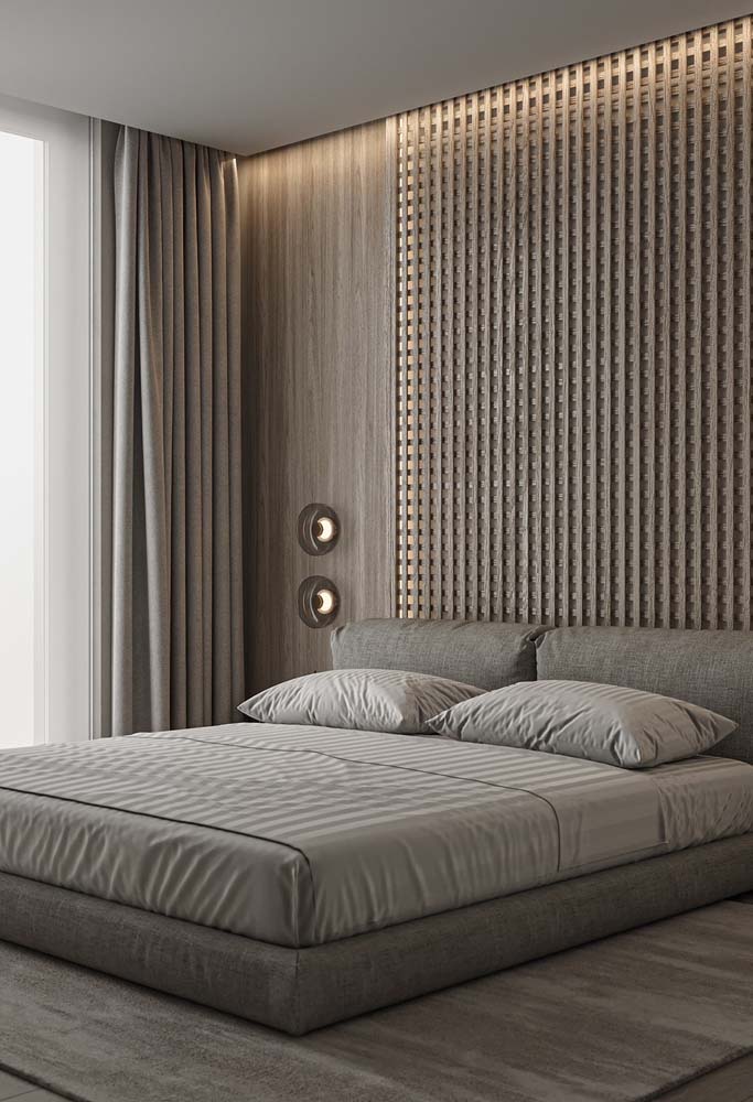 Quarto cinza claro: 50 fotos incríveis e dicas para decorar