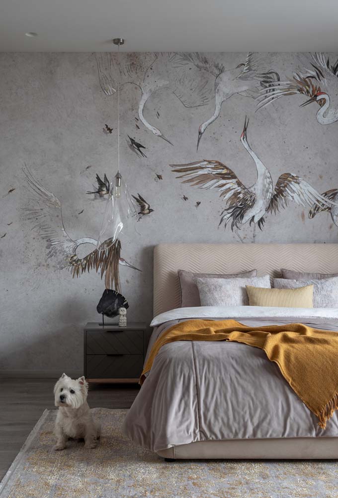 Quarto cinza claro: 50 fotos incríveis e dicas para decorar