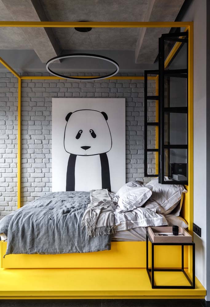 Quarto cinza claro: 50 fotos incríveis e dicas para decorar