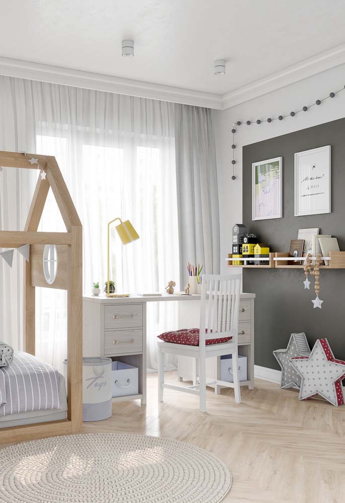 Quarto cinza claro: 50 fotos incríveis e dicas para decorar