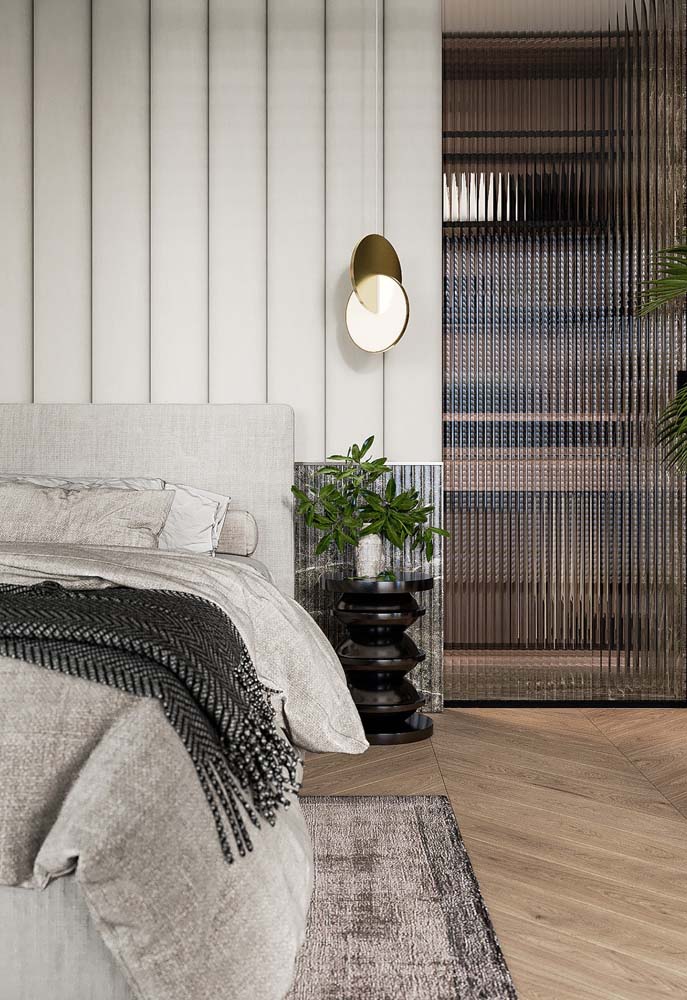 Quarto cinza claro: 50 fotos incríveis e dicas para decorar