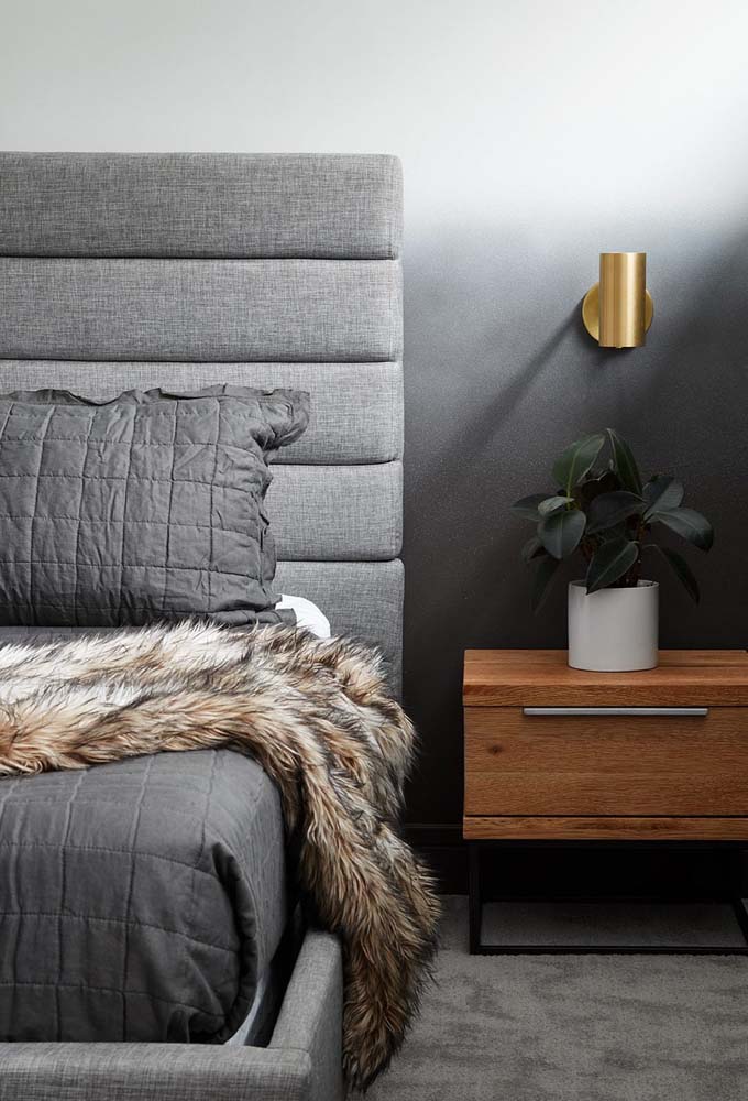 Quarto cinza claro: 50 fotos incríveis e dicas para decorar