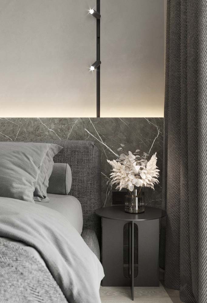 Quarto cinza claro: 50 fotos incríveis e dicas para decorar