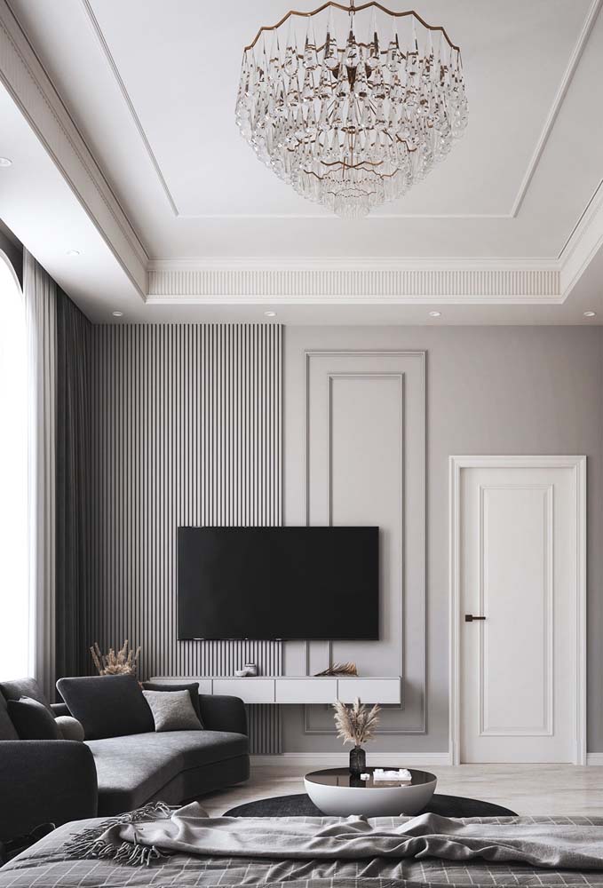 Quarto cinza claro: 50 fotos incríveis e dicas para decorar