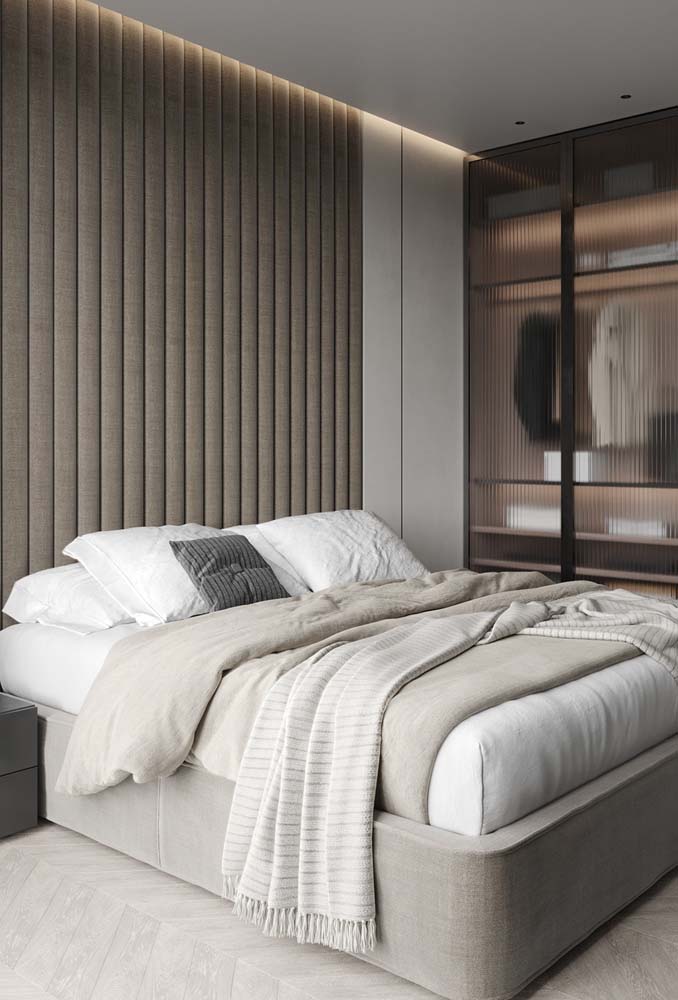 Quarto cinza claro: 50 fotos incríveis e dicas para decorar