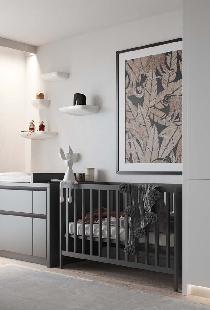 Quarto cinza claro: 50 fotos incríveis e dicas para decorar