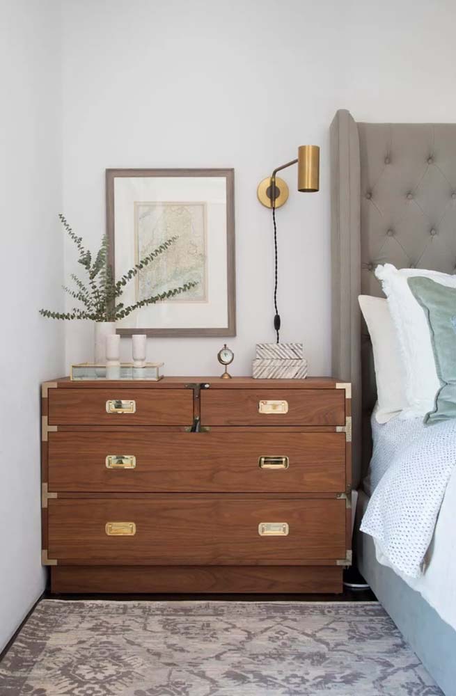 Cômoda rústica: como combinar e 51 ideias de ambientes