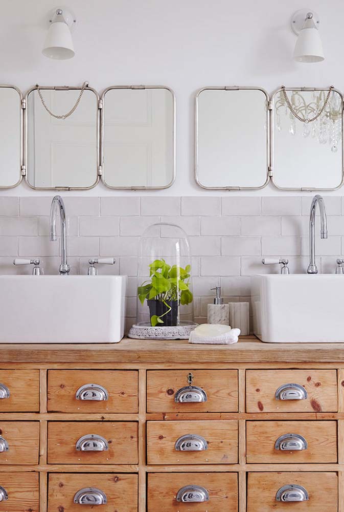 Cômoda rústica: como combinar e 51 ideias de ambientes