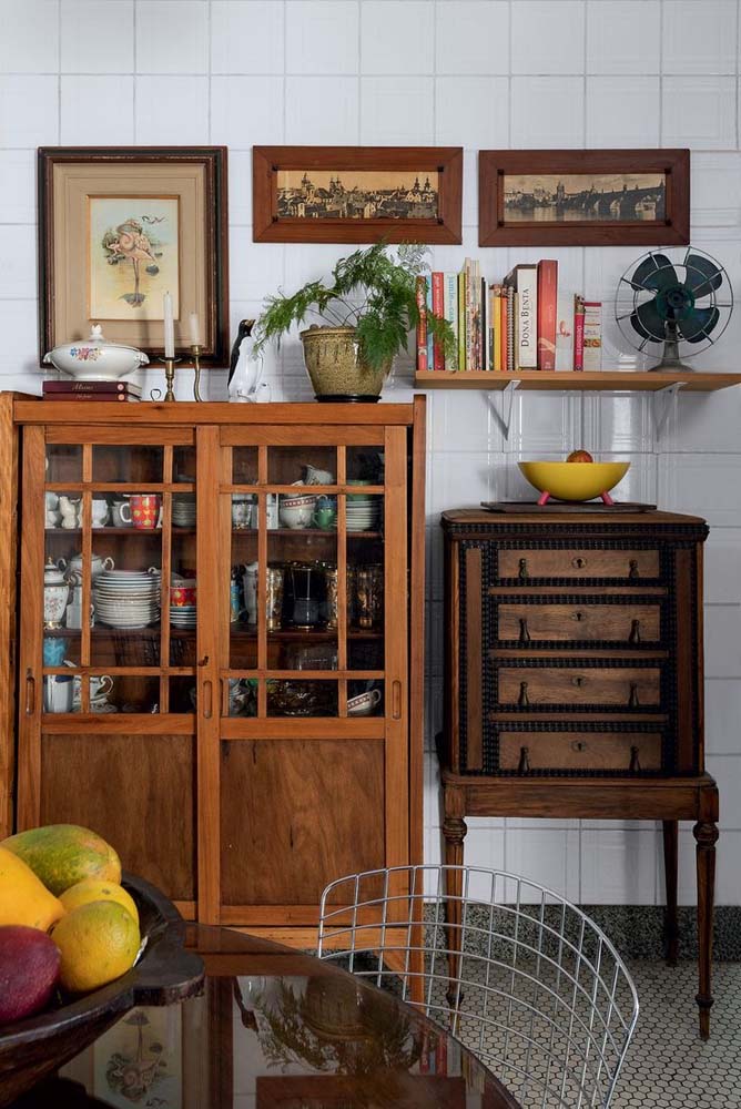 Cômoda rústica: como combinar e 51 ideias de ambientes