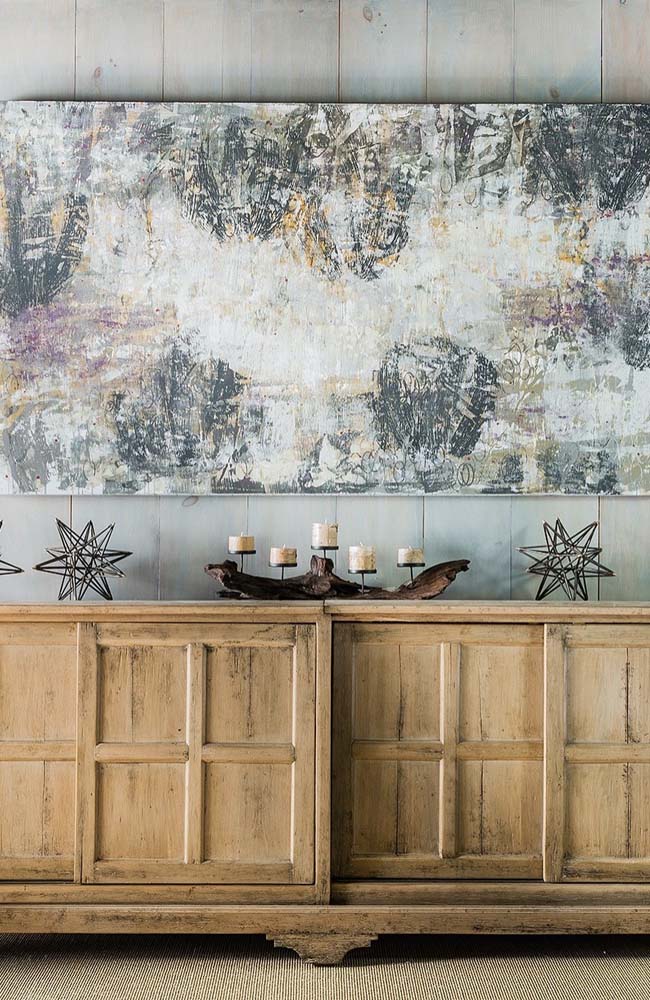 Cômoda rústica: como combinar e 51 ideias de ambientes