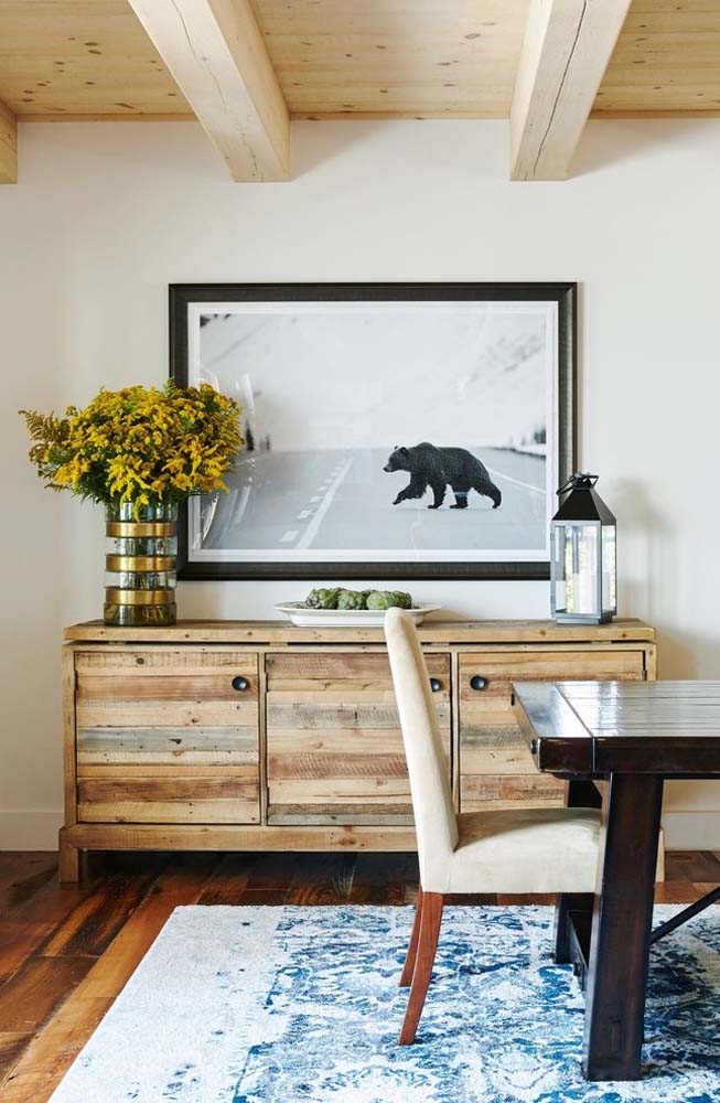 Cômoda rústica: como combinar e 51 ideias de ambientes