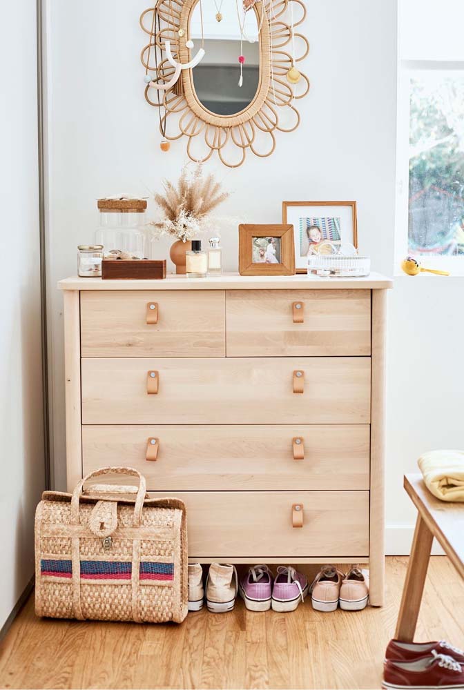 Cômoda rústica: como combinar e 51 ideias de ambientes