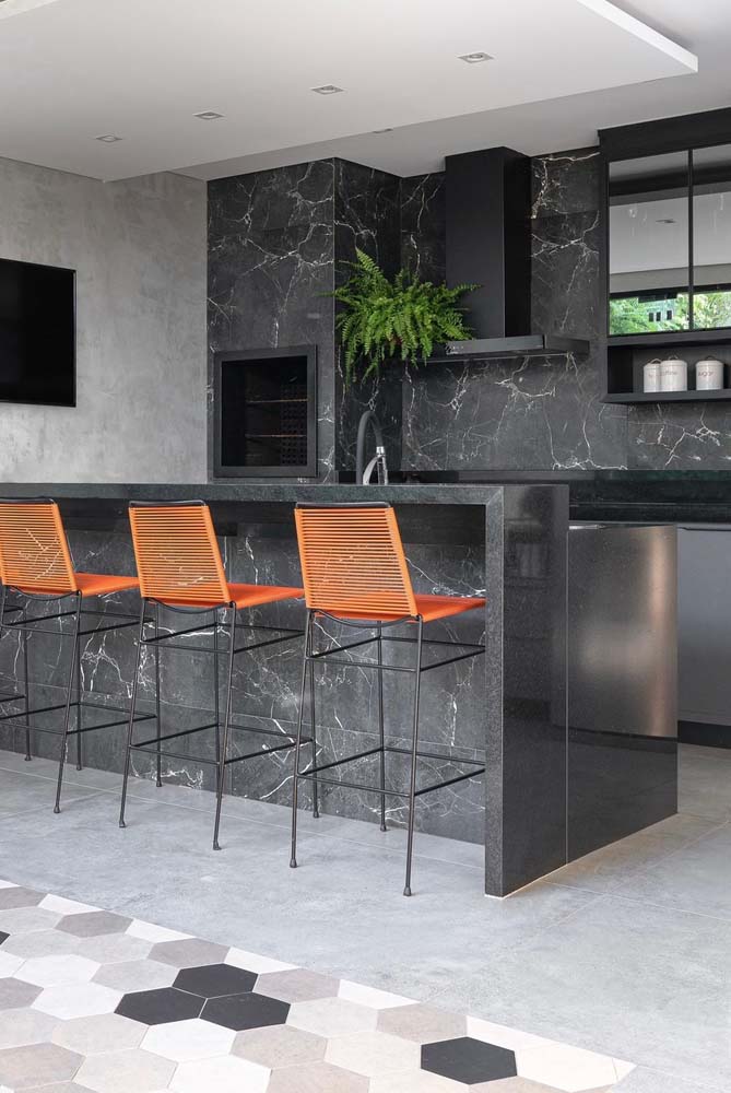 Granito preto São Gabriel: tipos, vantagens e fotos de projetos