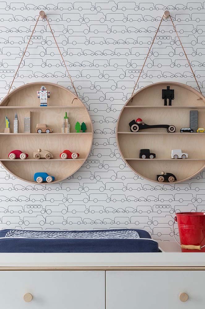 Prateleira com corda: tipos, como fazer e 45 fotos