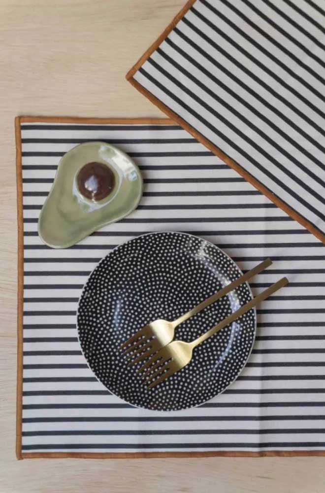 Jogo americano de tecido: como fazer e 50 fotos