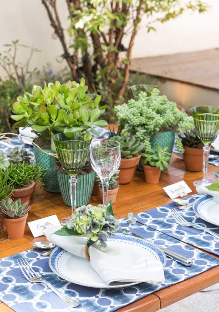 Jogo americano de tecido: como fazer e 50 fotos