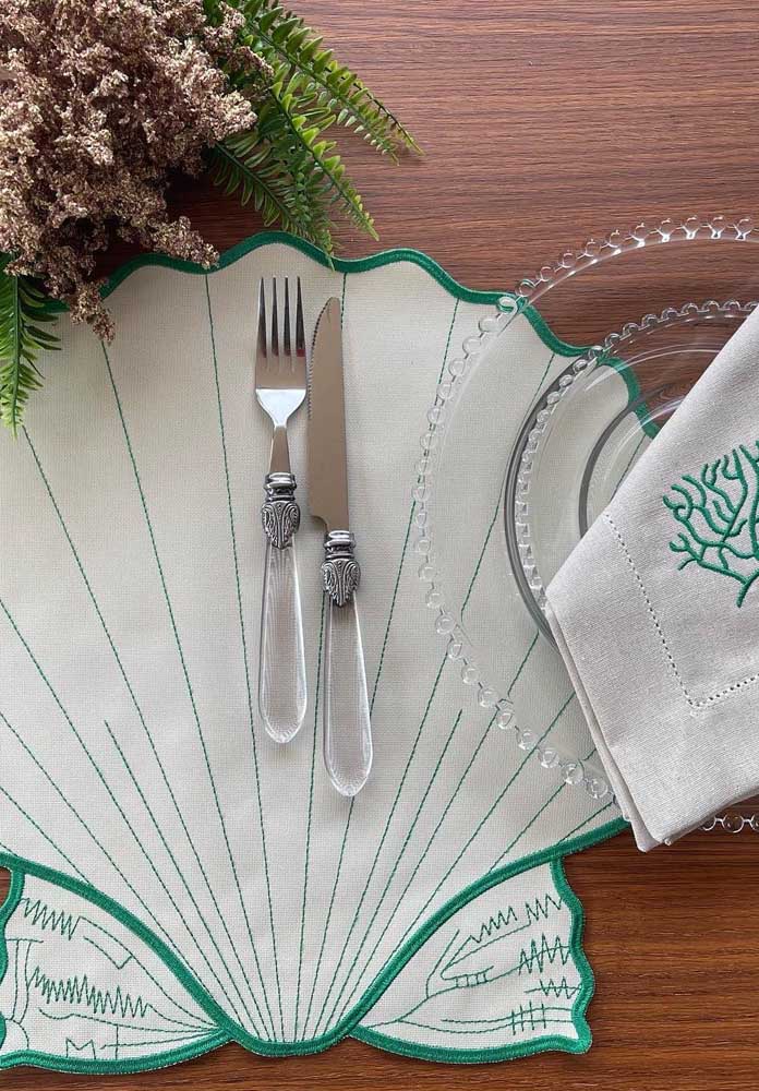 Jogo americano de tecido: como fazer e 50 fotos