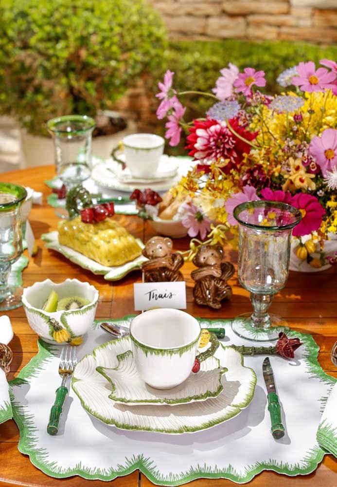 Jogo americano de tecido: como fazer e 50 fotos