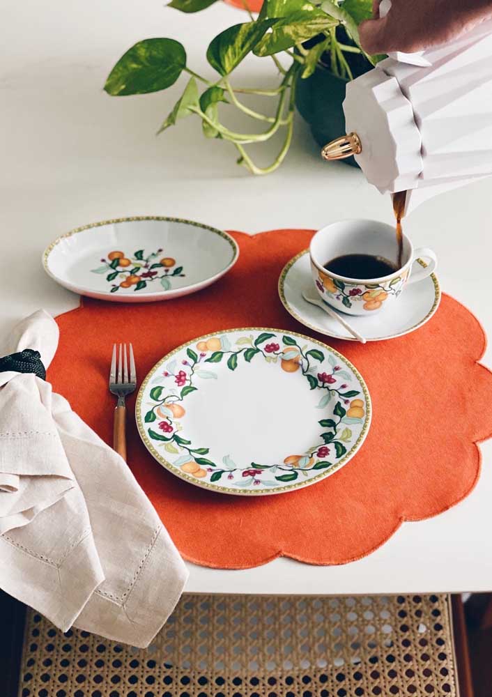 Jogo americano de tecido: como fazer e 50 fotos