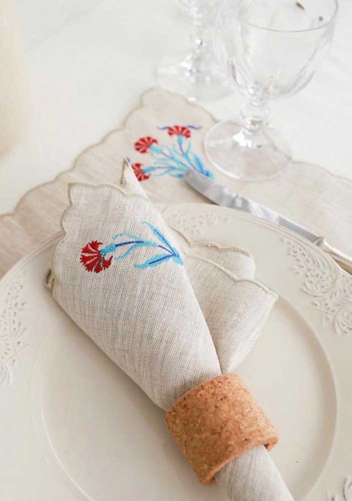 Jogo americano de tecido: como fazer e 50 fotos