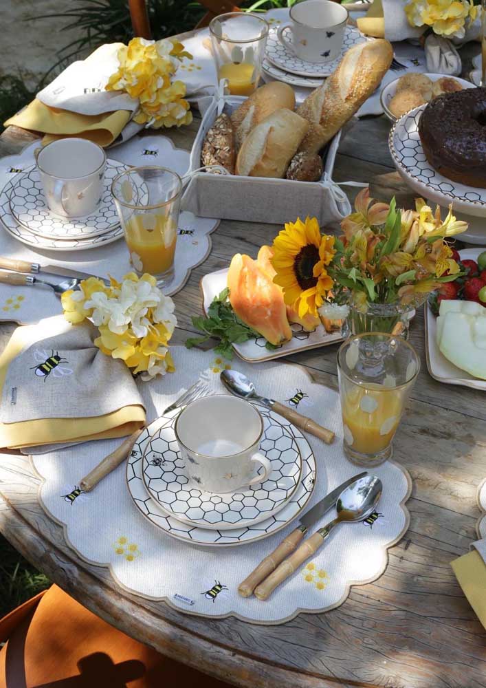 Jogo americano de tecido: como fazer e 50 fotos