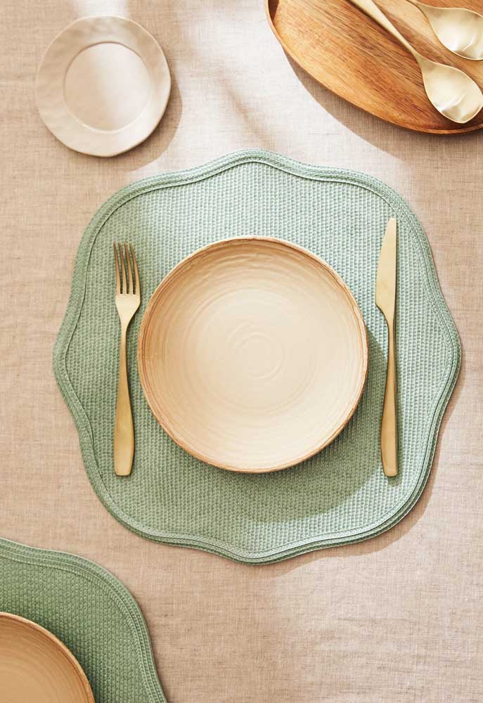 Jogo americano de tecido: como fazer e 50 fotos