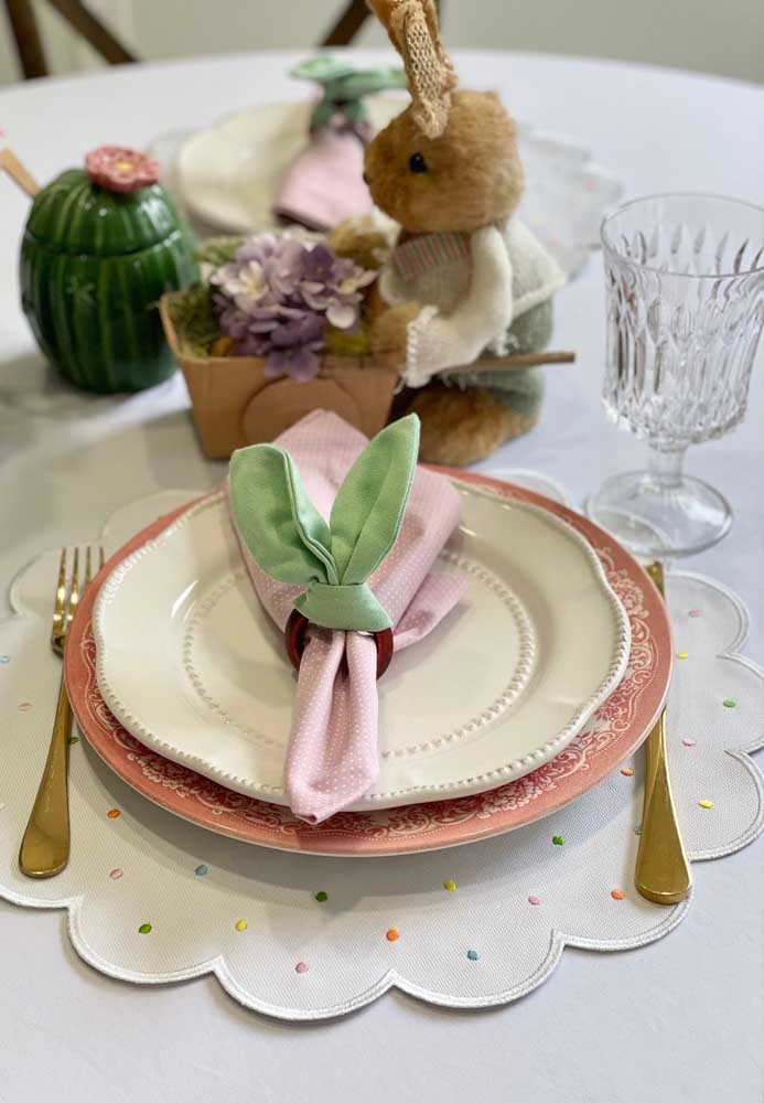 Jogo americano de tecido: como fazer e 50 fotos